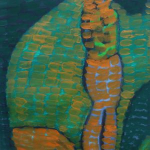 Sofia Ines Musumano Mamma con il bambino acrilico su tela cm40x55 luglio 2018